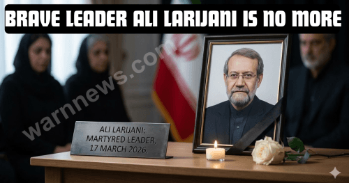 Ali Larijani, Veteran Iranian Leader, Passes Away